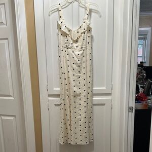 Old navy Polka Dot Cream Dress size S  new